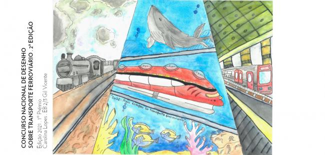 Concurso Nacional de Desenho sobre o Transporte Ferroviário 